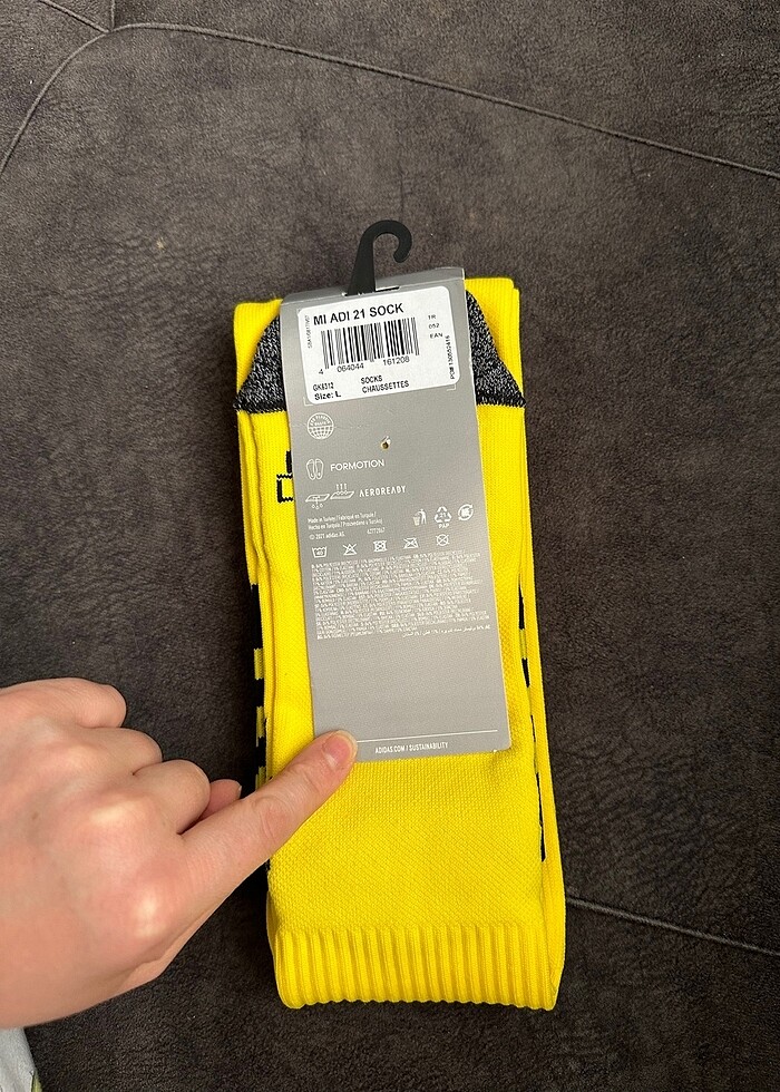 Adidas orijinal tozluk çorap - Görsel 2