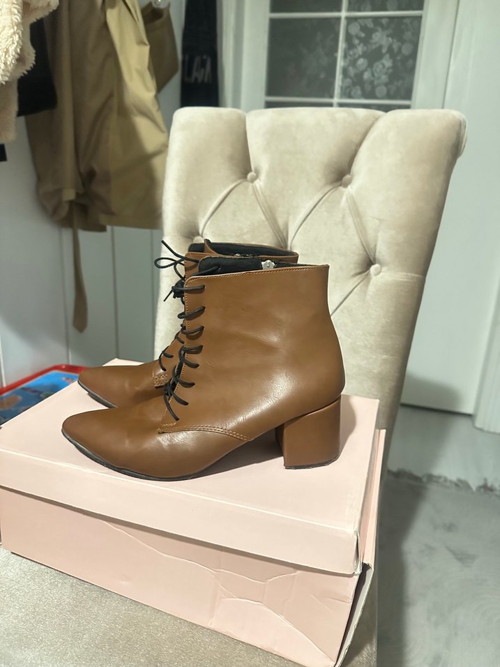 Kadın Topuklu Bot yepyeni - Görsel 2