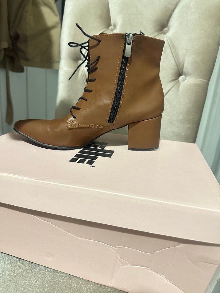 Kadın Topuklu Bot yepyeni - Görsel 3