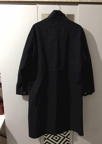 Yağmurluk&Rüzgarlık uzun siyah - Görsel 4