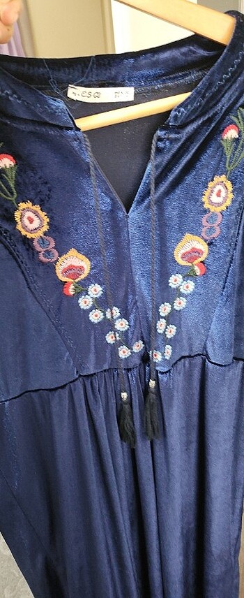 Kadife elbise  - Görsel 3