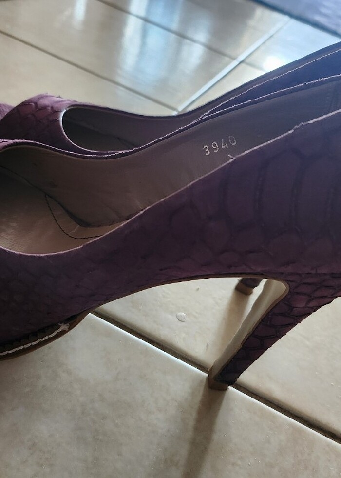 Kadin topuklu ayakkabı  - Görsel 4