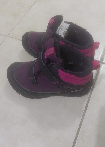 Kız Çocuk Mor Kauçuk Spor Bot - Görsel 2