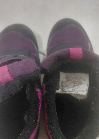 Kız Çocuk Mor Kauçuk Spor Bot - Görsel 4