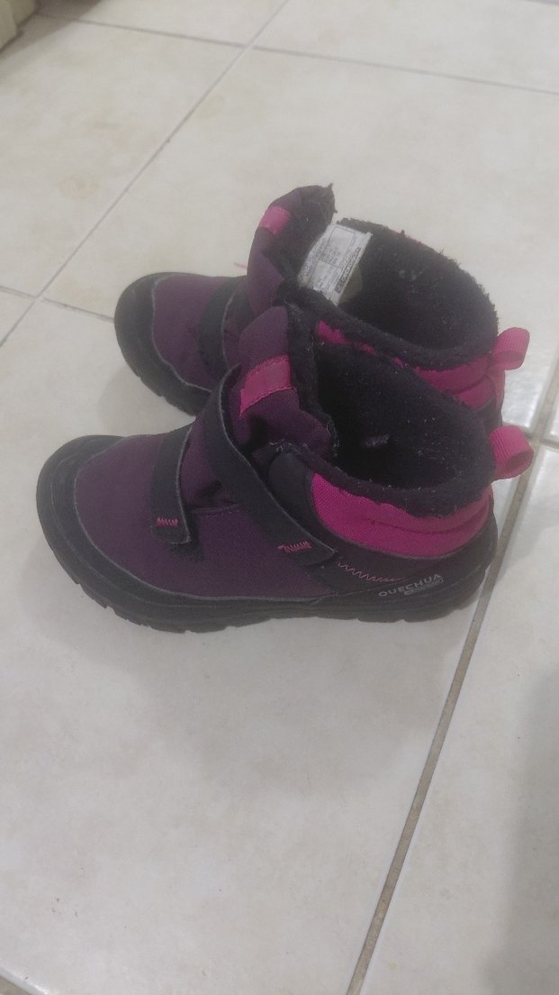 Kız Çocuk Mor Kauçuk Spor Bot - Görsel 2