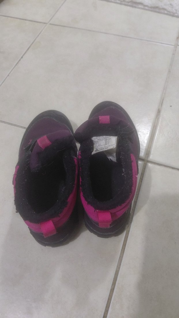 Kız Çocuk Mor Kauçuk Spor Bot - Görsel 3