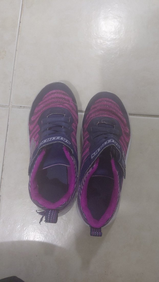 Mor Renkli Kız Çocuk Spor Ayakkabı - Görsel 3