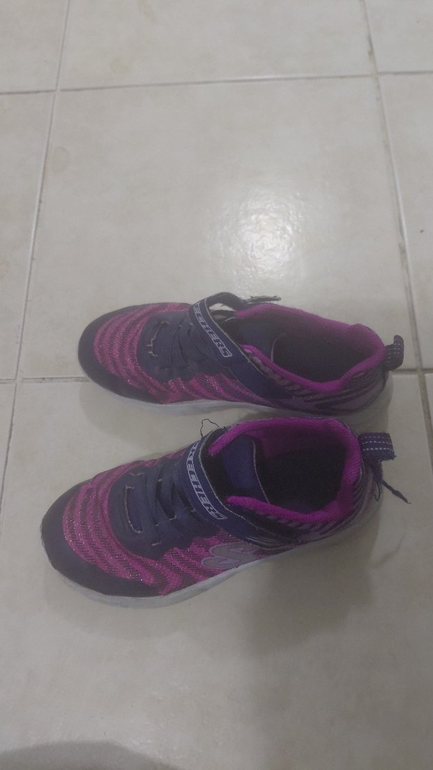 Mor Renkli Kız Çocuk Spor Ayakkabı - Görsel 2