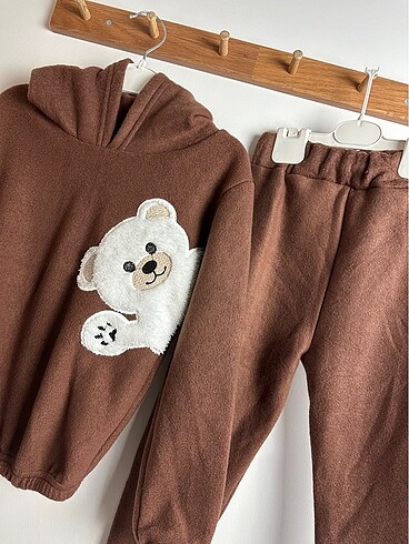 6 Yaş Beden Polar Ayıcıklı Zara Takım