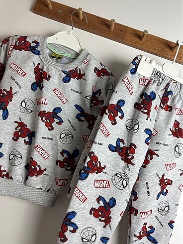 4 Yaş Beden çeşitli Renk Spıderman Erkek Takım