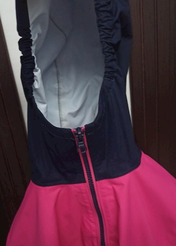 Decathlon Pembe, Kapüşonlu Kız Çocuk Yağmurluk - Görsel 2