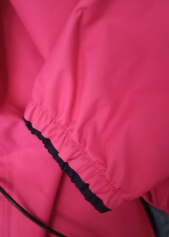 Decathlon Pembe, Kapüşonlu Kız Çocuk Yağmurluk - Görsel 5