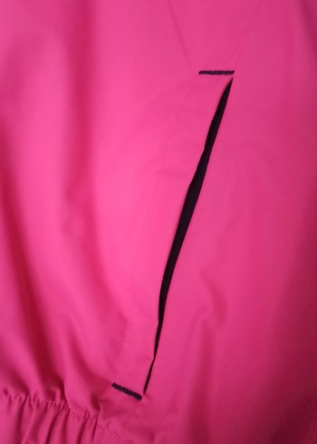 Decathlon Pembe, Kapüşonlu Kız Çocuk Yağmurluk - Görsel 4