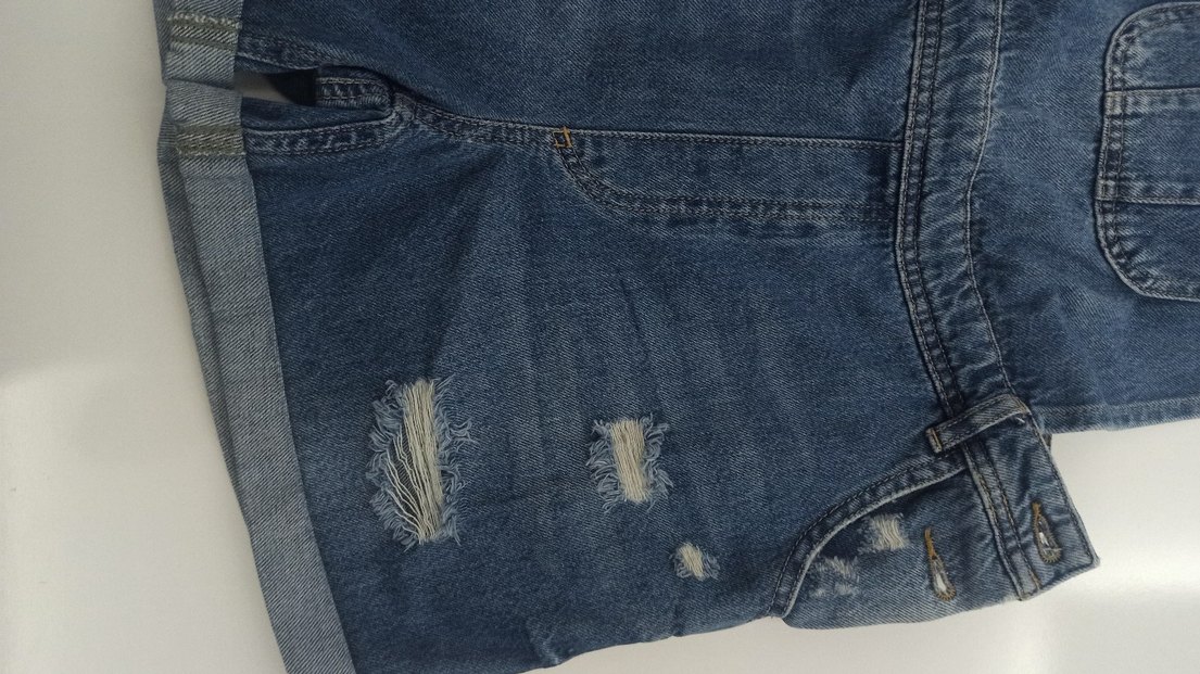 Kızlar için Mavi Kot Slopet - Görsel 3