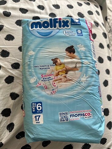 Molfix bez 6 numara/ 5 paket için