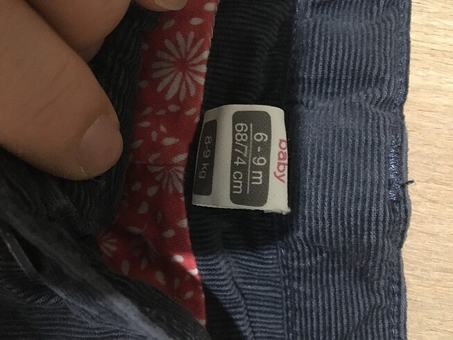LC Waikiki Lcw Erkek Bebek Kadife Pantolon