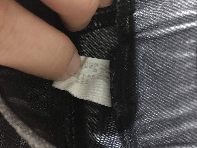 3-6 Ay Beden H&M Kız Bebek Yumuşak kot tayt