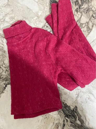 pembe crop üst