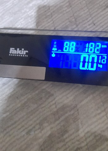 Fakir Terra Dijital Cam Baskül kilo sadece degil - Görsel 4