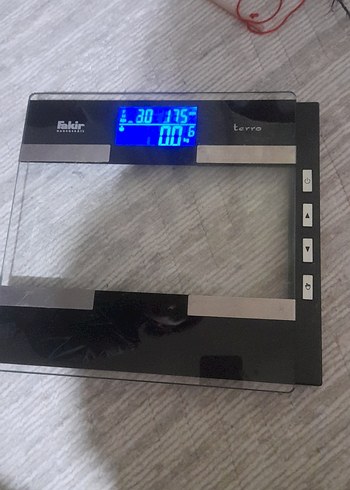 Fakir Terra Dijital Cam Baskül kilo sadece degil - Görsel 2