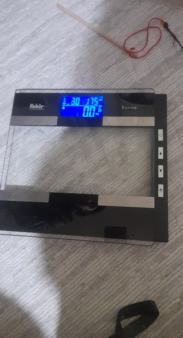 Fakir Terra Dijital Cam Baskül kilo sadece degil - Görsel 2