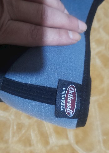 Mavi Biker Diz Koruyucu, Cırtcırtlı - Görsel 3