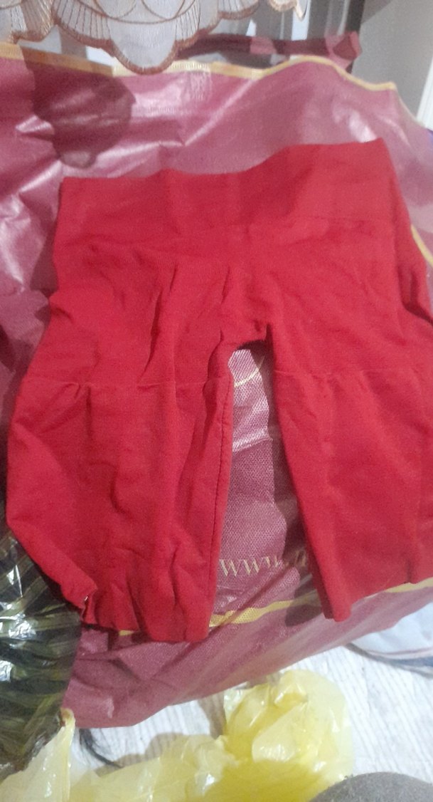 Kırmızı korse  dogum sonrası - Görsel 3