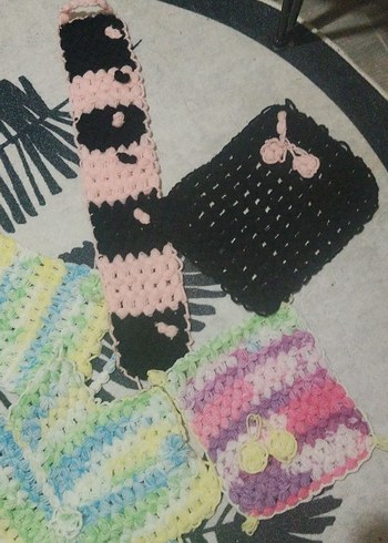 Pastel Renkli Çoklu Banyo Süngeri Seti - Görsel 7