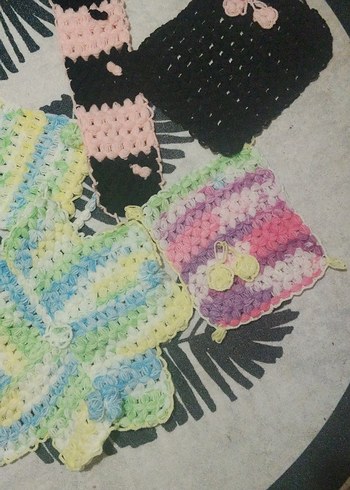 Pastel Renkli Çoklu Banyo Süngeri Seti - Görsel 8