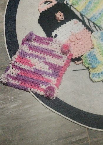 Pastel Renkli Çoklu Banyo Süngeri Seti - Görsel 2