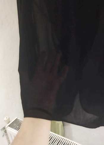 s Beden siyah Renk Siyah Uzun Kollu Kadın Bluz