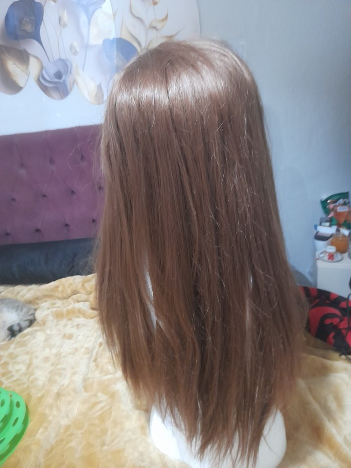 Bej Püsküllü Kadın Saç Aksesuarı - Görsel 3