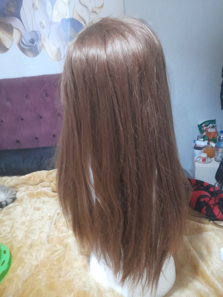 Bej Püsküllü Kadın Saç Aksesuarı - Görsel 2