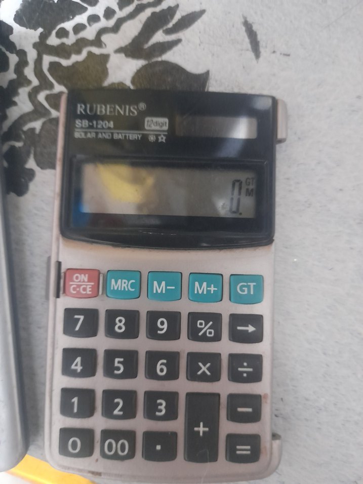 Gri CATIGA Hesap Makinesi - Görsel 2