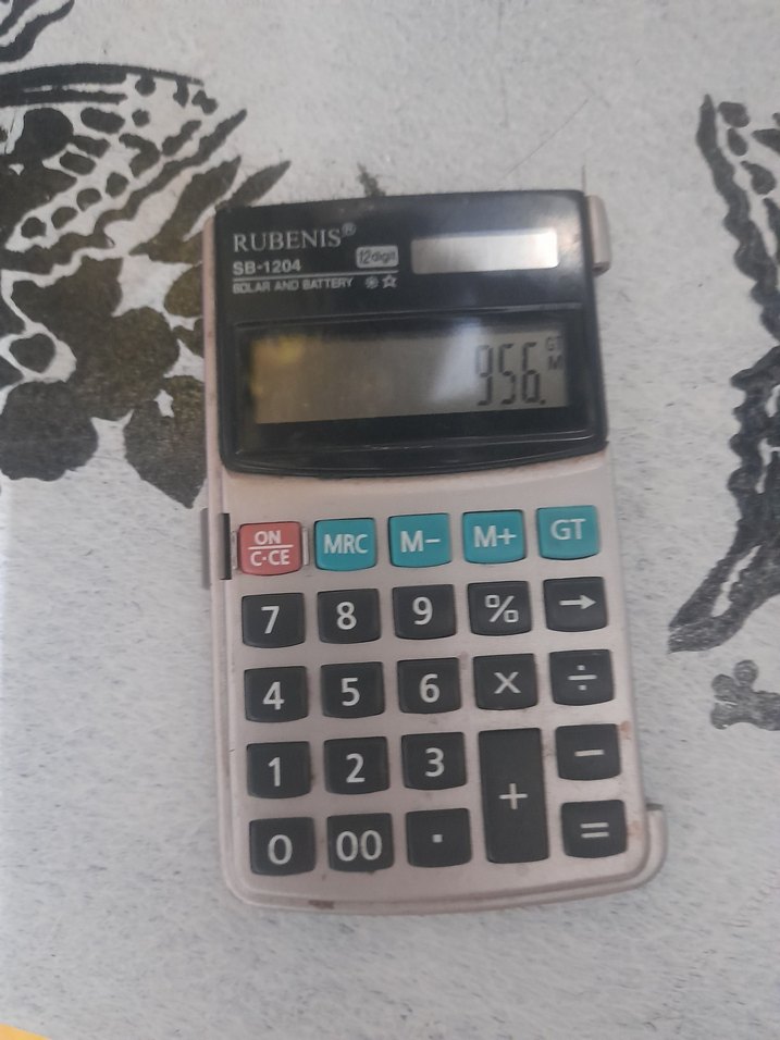 Gri CATIGA Hesap Makinesi - Görsel 4