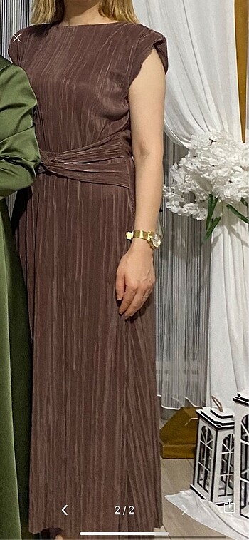 Mango Abiye elbise kırınkıl kumaş yılın moda kumaşı esnek aşırı rahat