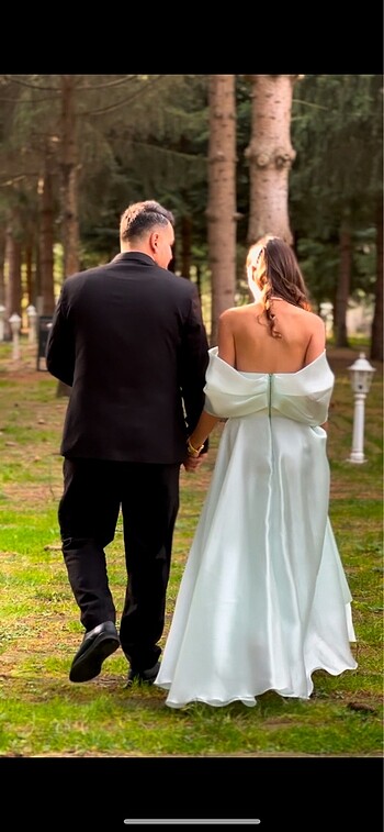 Nişan düğün kına söz elbisesi - Görsel 5