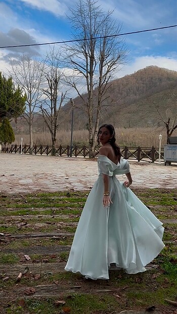 Nişan düğün kına söz elbisesi - Görsel 6