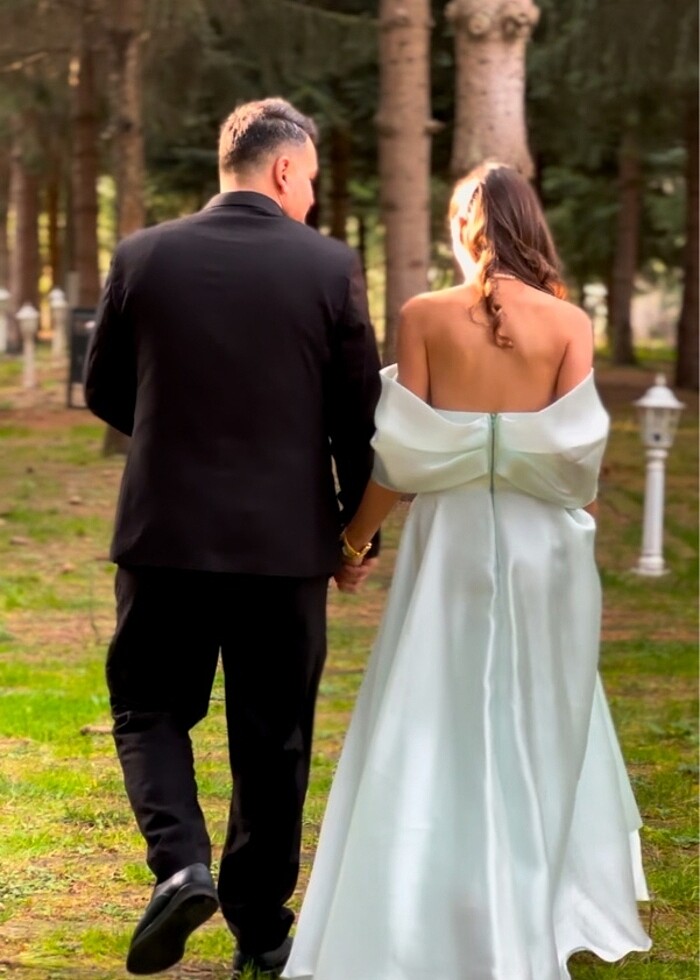 Nişan düğün kına söz elbisesi - Görsel 5