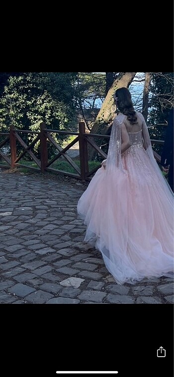 Nişan elbisesi tül - Görsel 5