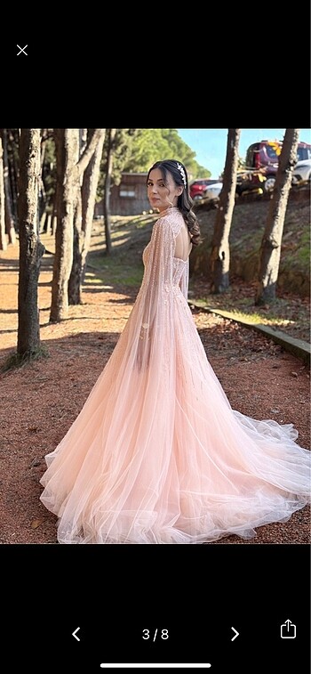 Nişan elbisesi tül - Görsel 10