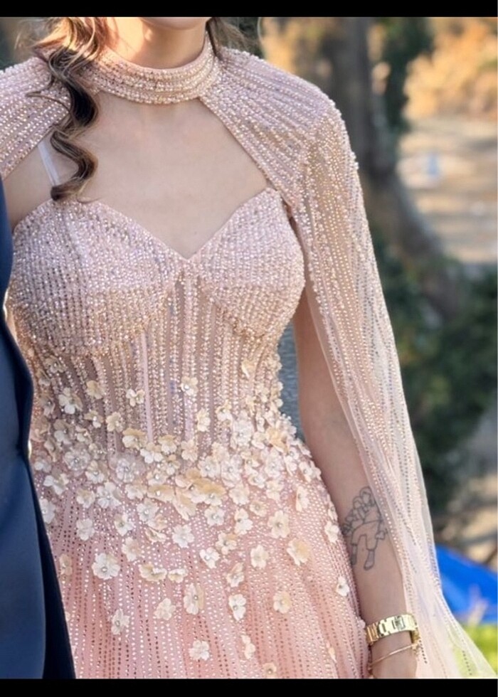 Nişan elbisesi tül - Görsel 4