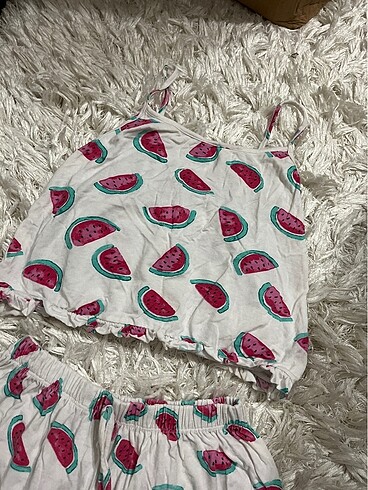 s Beden Şortlu pijama takımı