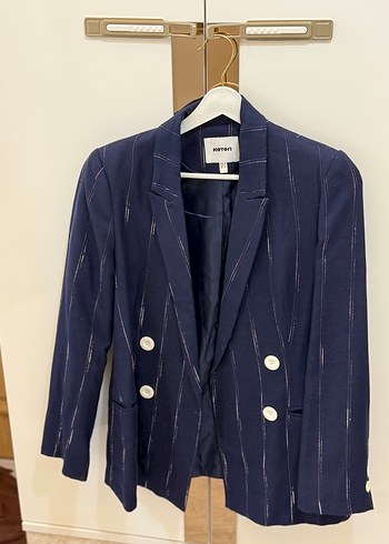 Blazer lacivert ceket - Görsel 7