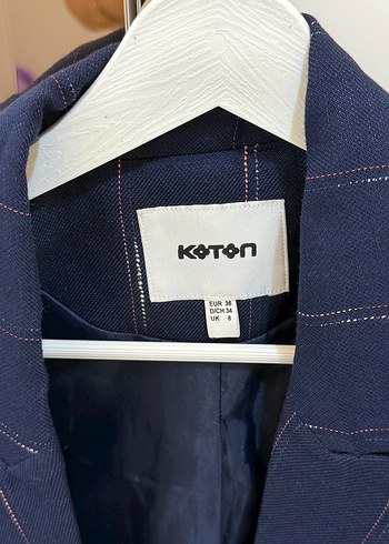 Blazer lacivert ceket - Görsel 8