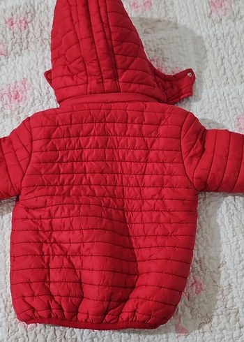 Kırmızı Çocuk Mont - Görsel 4