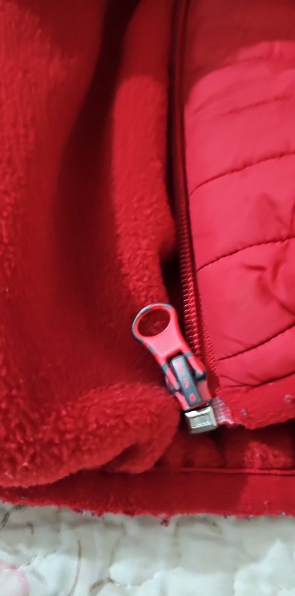 Kırmızı Çocuk Mont - Görsel 5