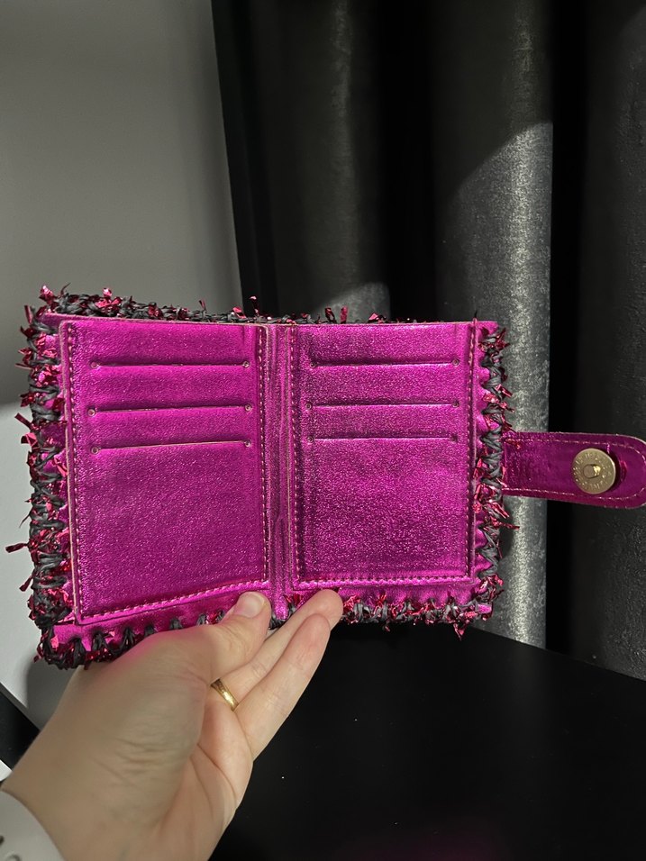 Pembe siyah cüzdan - Görsel 5