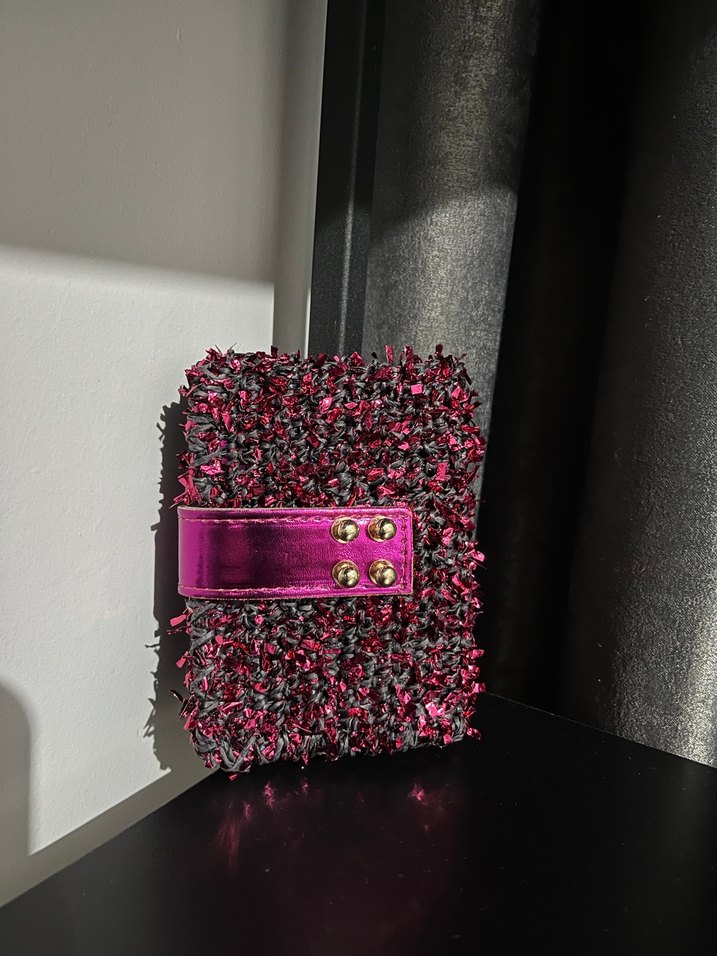 Pembe siyah cüzdan - Görsel 4
