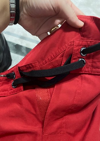 Kırmızı Erkek Midi Yüzme Şortu - Görsel 5